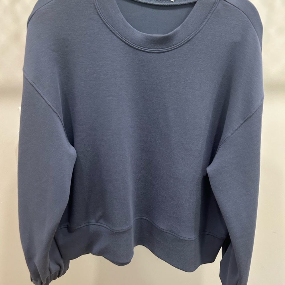 Women's Blue Scuba Sweatshirt